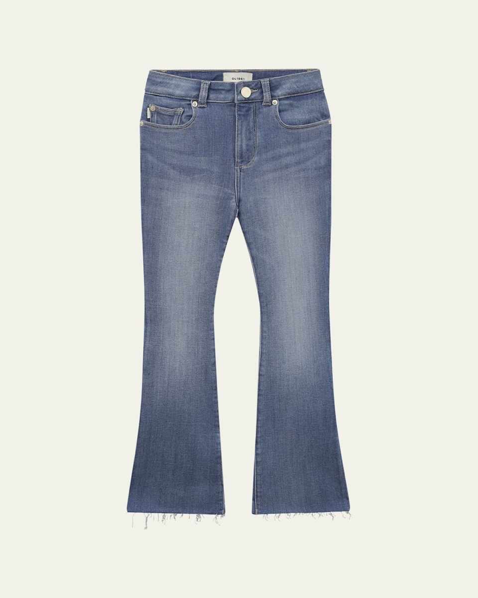 Girl's Claire High Rise Bootcut Jeans, Size 7-16